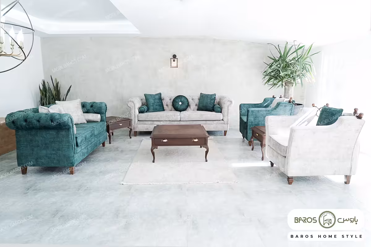 مبل راحتی جدید و سفارشی پارادیس کد 2