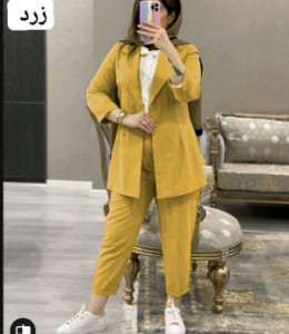 مانتو شلوار زنانه میکرو مدل آنیسا