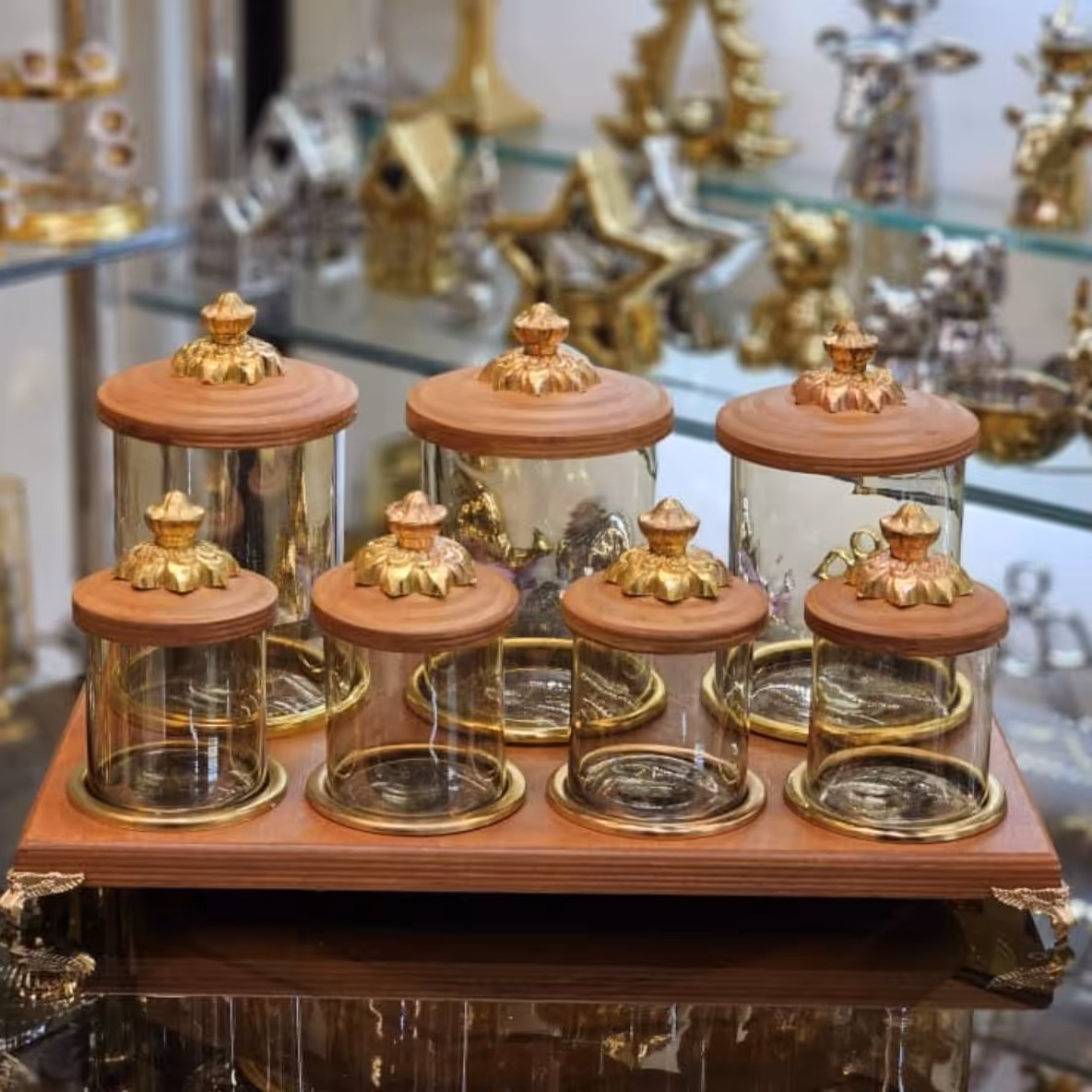 پاسماوری چوبی 7 پارچه ، قیمت وحشتناک عالی و بصرفه 