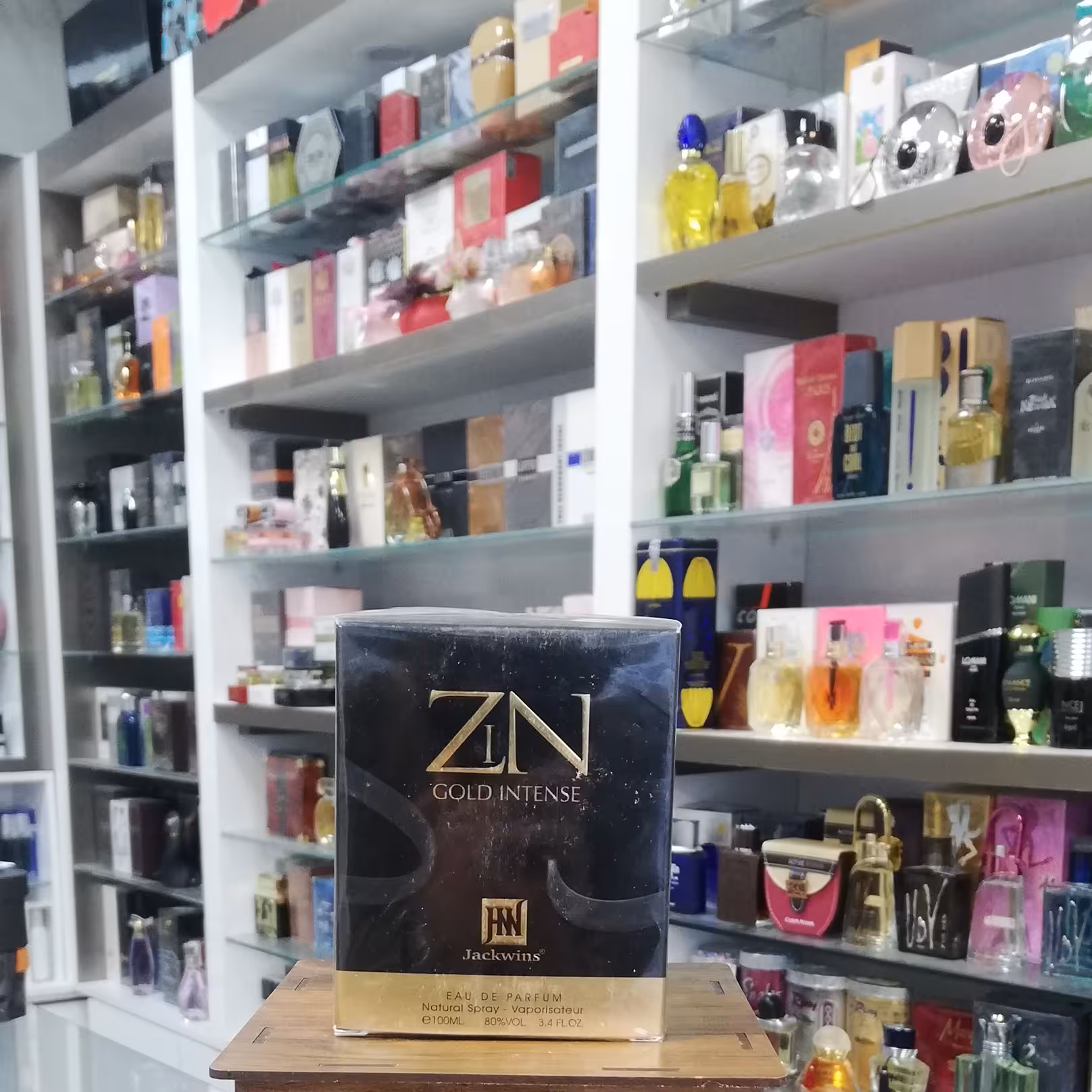 ادوپرفیوم زنانه جانوین مدل زین گلد اینتنس Johnwin Zin Gold Intense