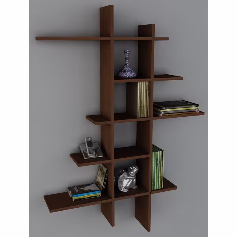 دکور و کتابخانهmdf  کد120