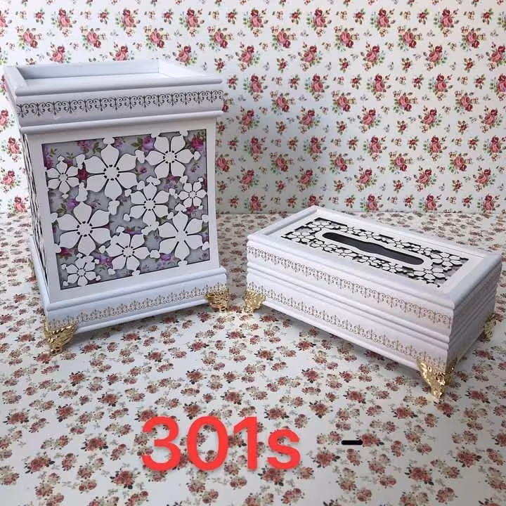 سطل و جادستمال کاغدیmdf برندفرزاد ضد اب