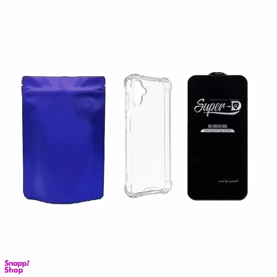 کاور گوشی موبایل مدل Kapsooli کد M-B مناسب سامسونگ Galaxy A05 به همراه محافظ صفحه نمایش SuperD