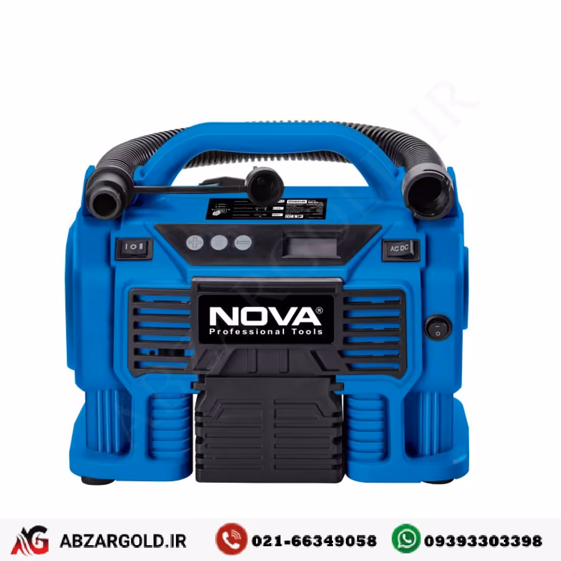 مینی کمپرسور سه کاره فندکی و برق شهری نووا مدل NTA-9161