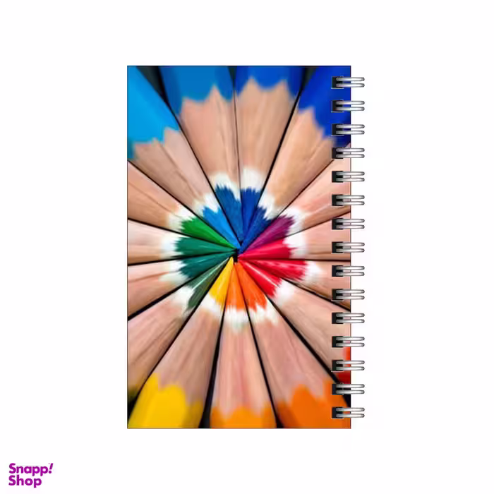 دفتر یادداشت 60 برگ To Do List طرح مدادرنگی های رنگین کمانی کد 4673371