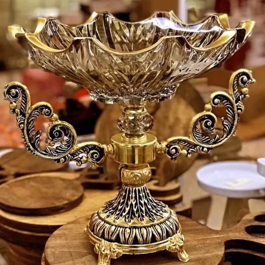 سرویس الیزه 24 نفره شامپاین لب طلا