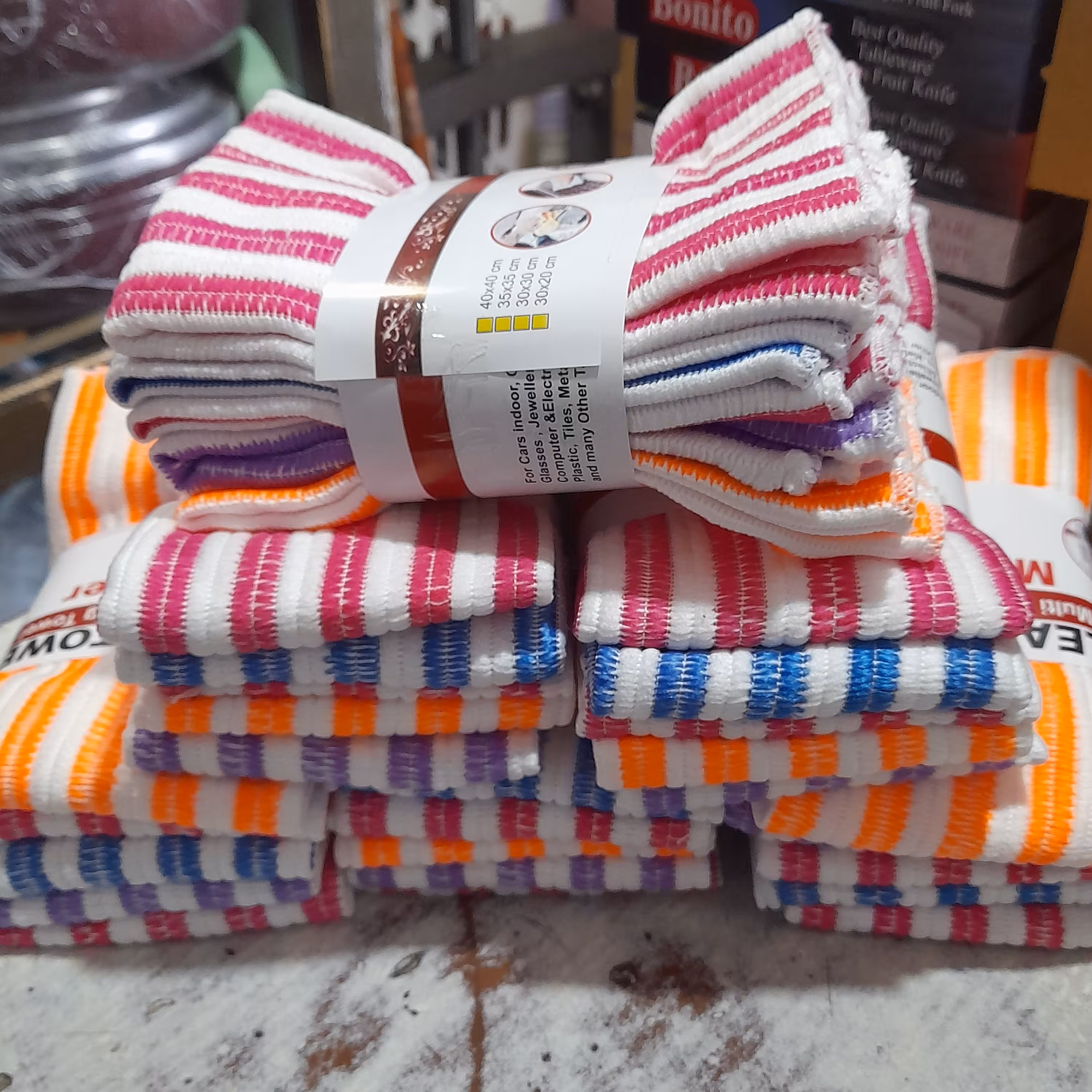 دستمال 5 عددی فایبر