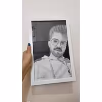 سفارش چهره سیاهقلم