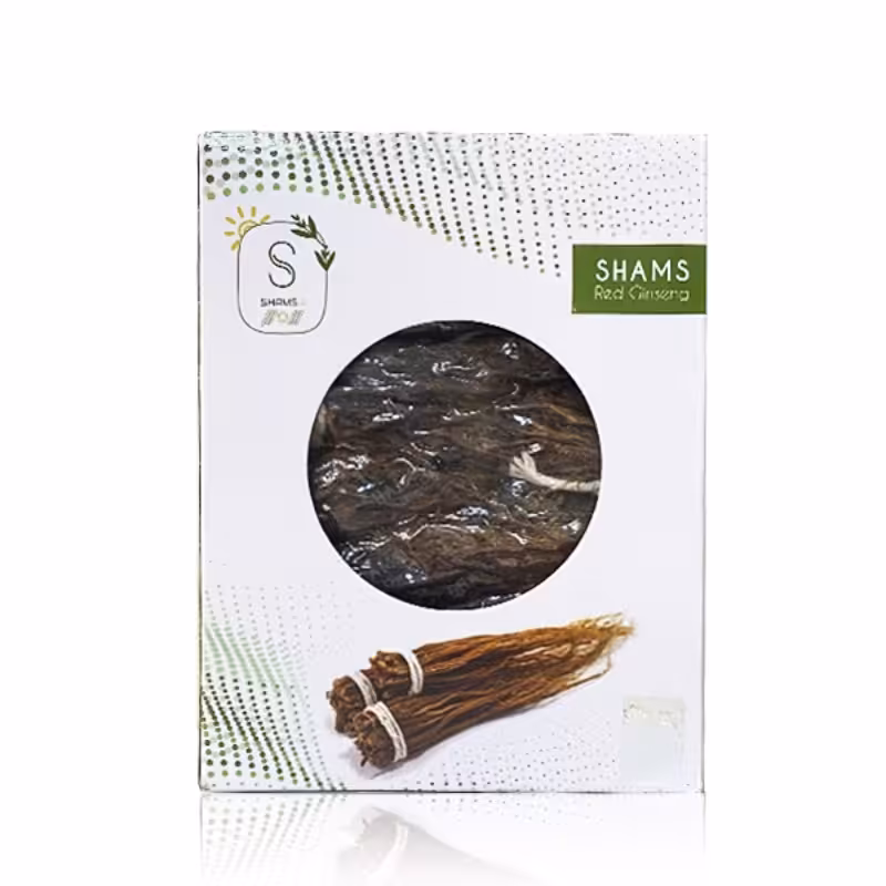 جینسینگ قرمز کره ای برای تقویت قوای جنسی 500 گرمی دارای سیب سلامت