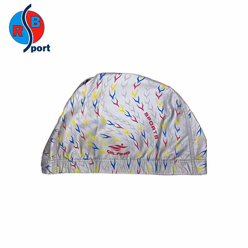 کلاه شنا PU طرحدار QILANG