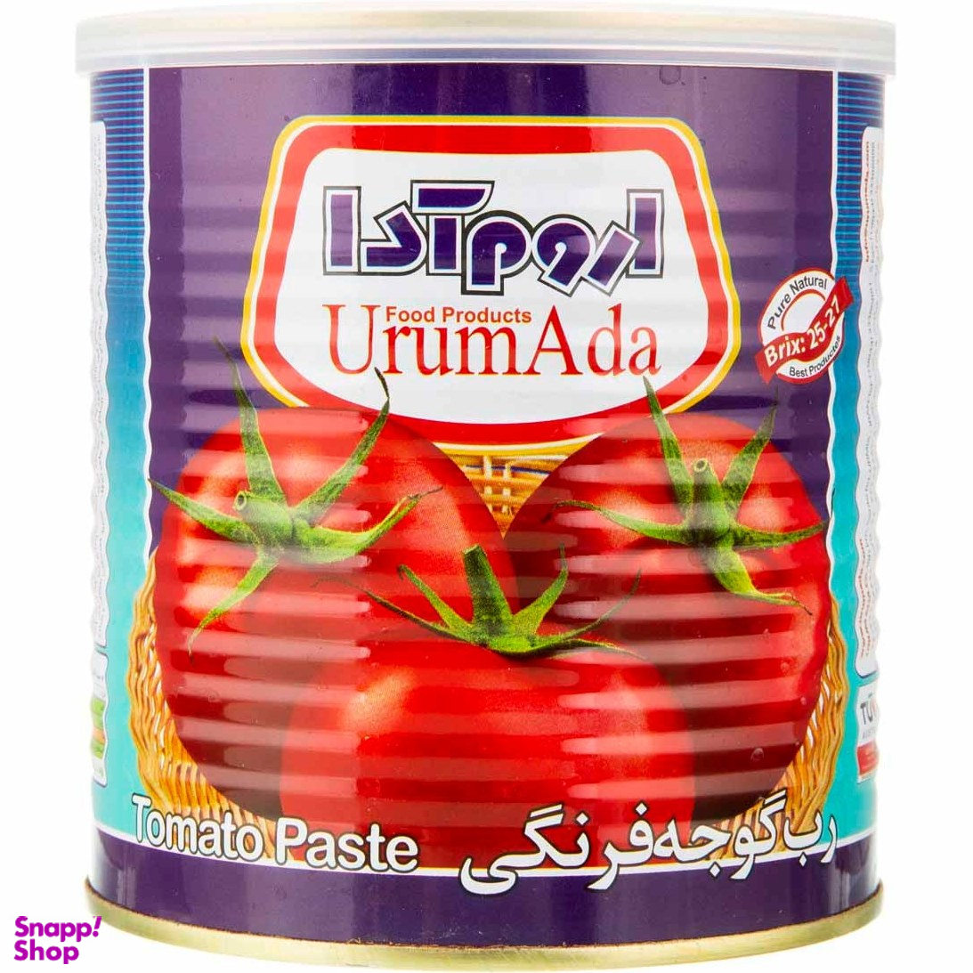 رب گوجه فرنگی اروم آدا وزن 800 گرم