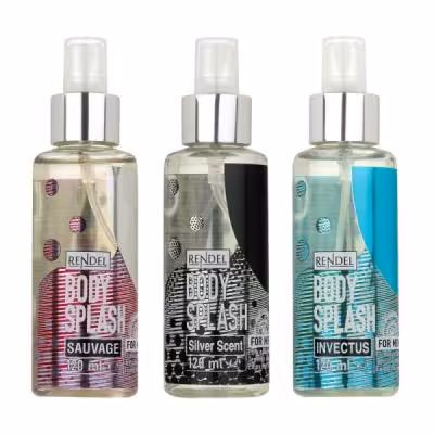 بادی اسپلش مردانه رندل مدل ساواج اینوکتوس سیلورسنت حجم 120 میلی لیتر مجموعه 3 عددی