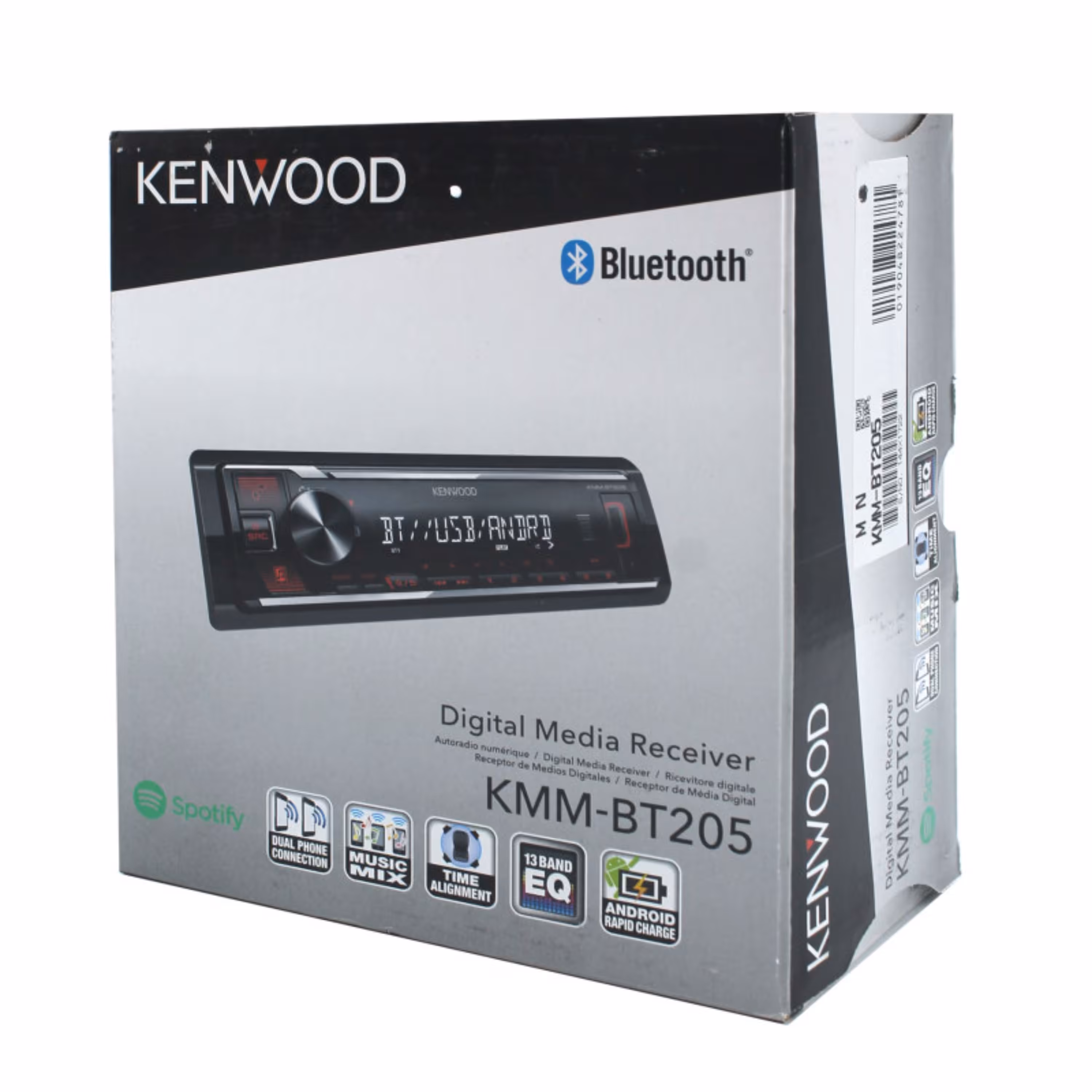 پخش کننده خودرو کنوود مدل KMM-BT205