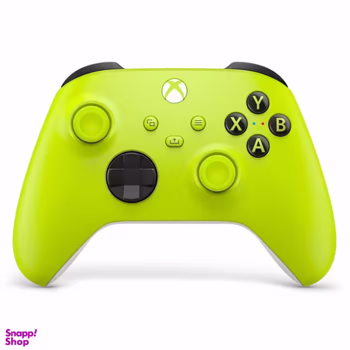 دسته بازی مایکروسافت (Microsoft) مدل Xbox Series X/S Wireless Electric Volt رنگ زرد
