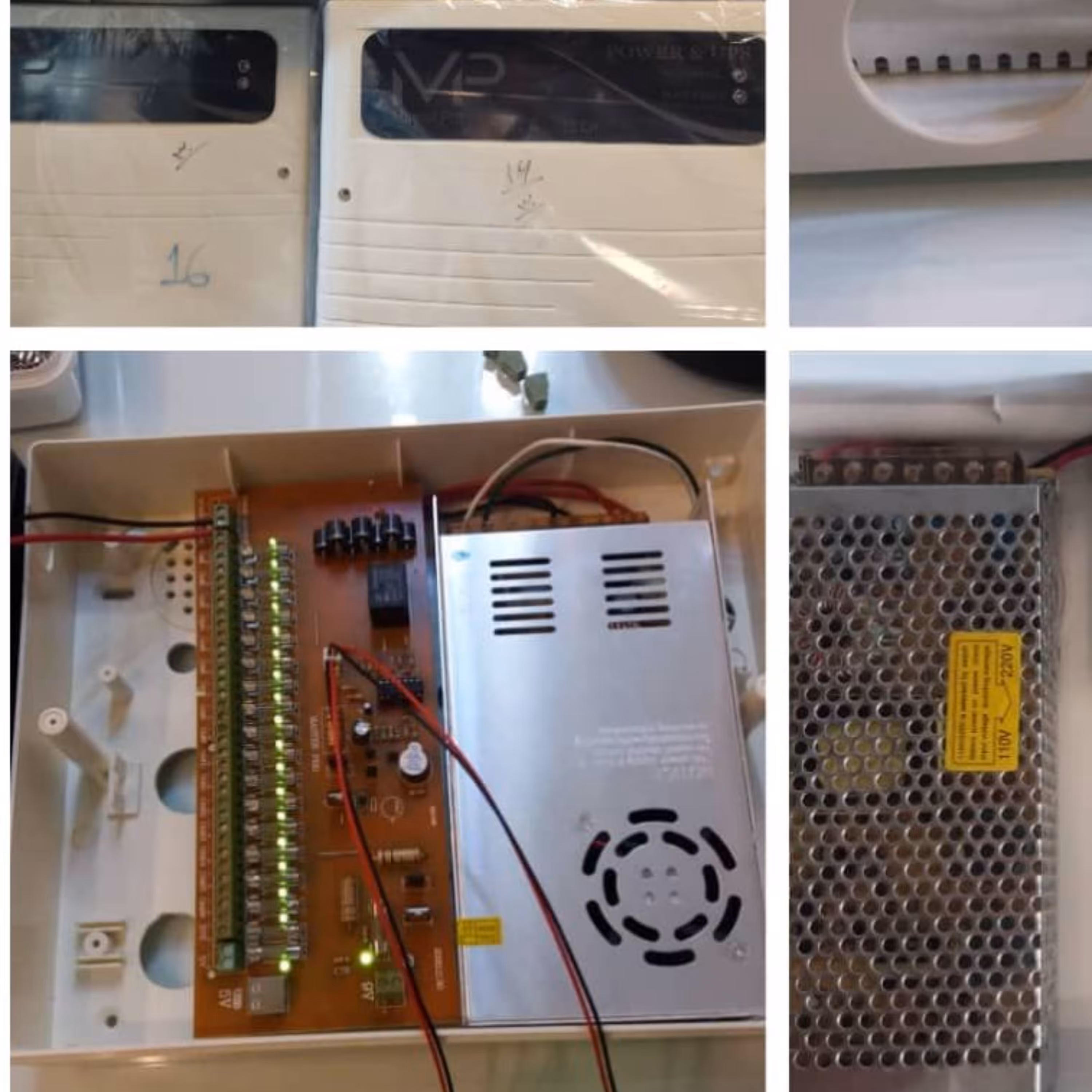 یو پی اس # 12 ولت # ups # مسترپرو# 30 آمپرLCD مخصوص دوربین مداربسته 16 کانال 