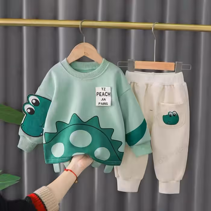 ست بلوز و شلوار اسپرت وارداتی دخترانه و پسرانه مناسب 1 تا 5 سال