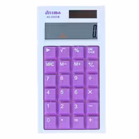 ماشین حساب رومیزی بنفش 12 رقمی مدل AT-2301B آتیما ATIMA
