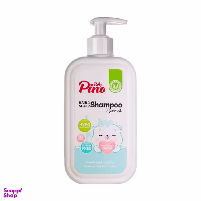شامپو سر کودک پینو (Pino) بدون سولفات حجم 350 میلی لیتر