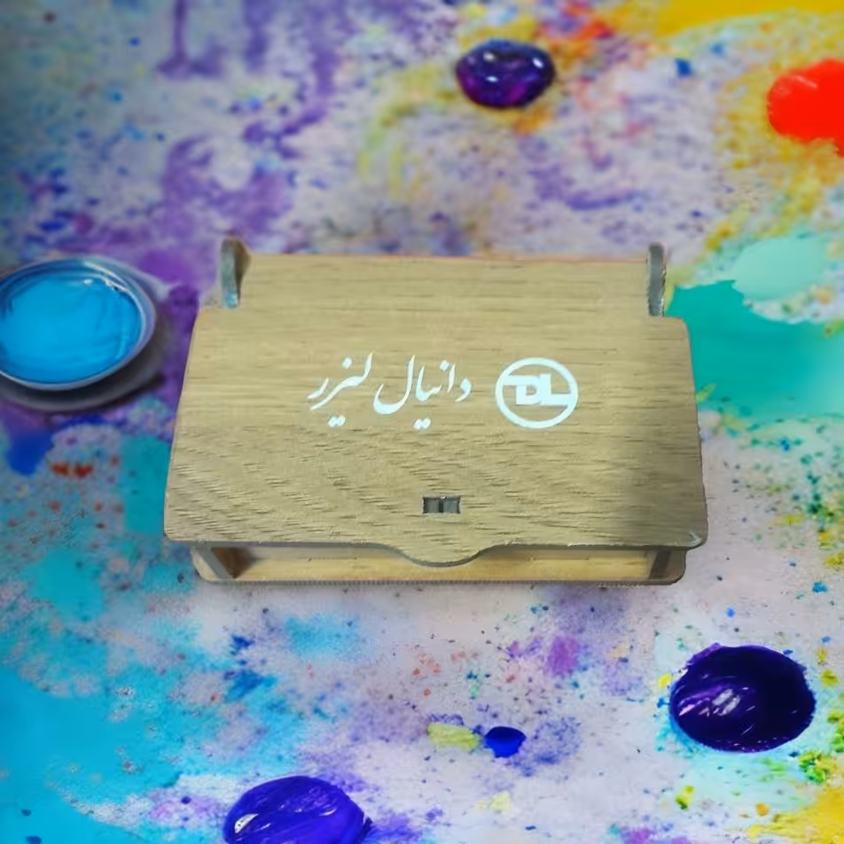 جعبه چوبی مخصوص  جواهرات ، فلش مموری و... با قابلیت حک بر روی جعبه ،پک 10 عددی