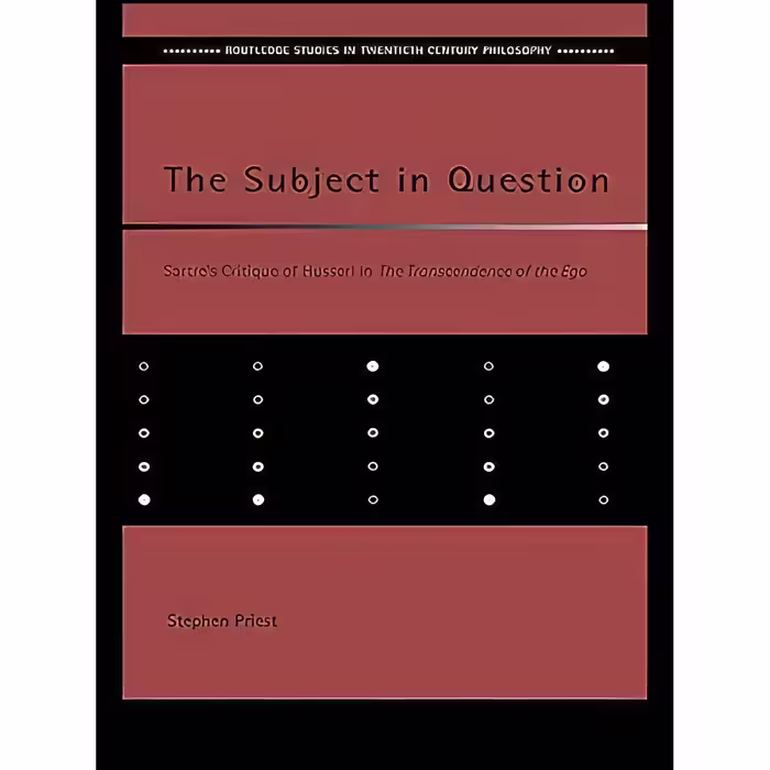 کتاب زبان اصلی The Subject in Question اثر Stephen Priest