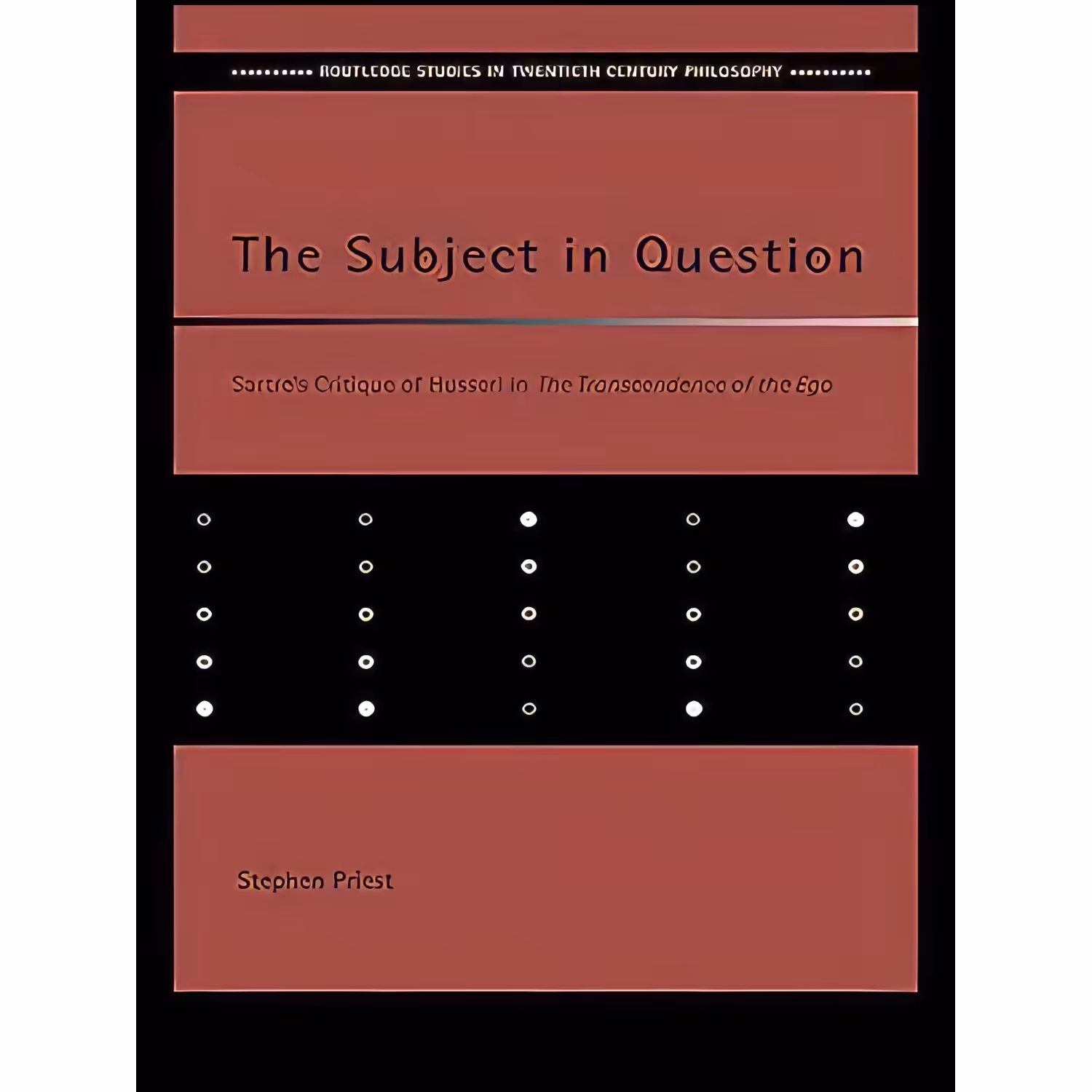 کتاب زبان اصلی The Subject in Question اثر Stephen Priest