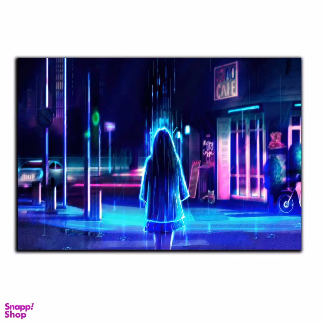 تابلو شاسی بکلیت طرح نئونی دخترانه مدل SH-S5112