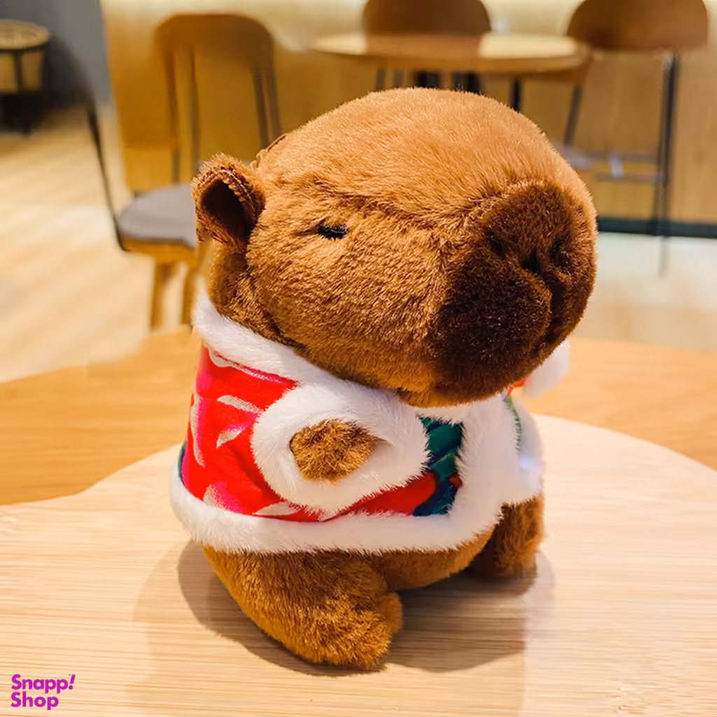 عروسک طرح کاپی بارا مدل لباس پوش کد JI110 ارتفاع 13 سانتی متر