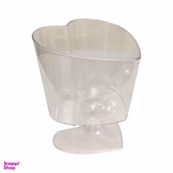 لیوان یکبار مصرف مدل جام قلب 150 بسته 10 عددی