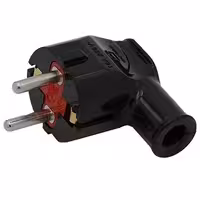 دوشاخه برق 16 آمپر پارت الکتریک رنگ مشکی