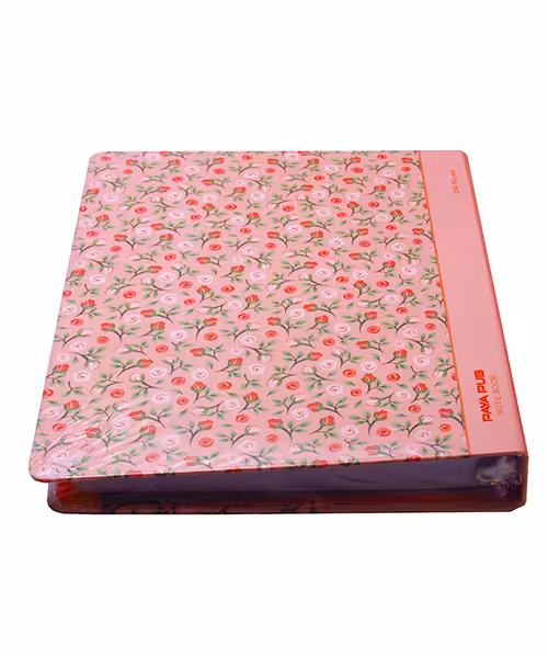 دفتر کلاسوری پایا 200 برگ قفل فلز