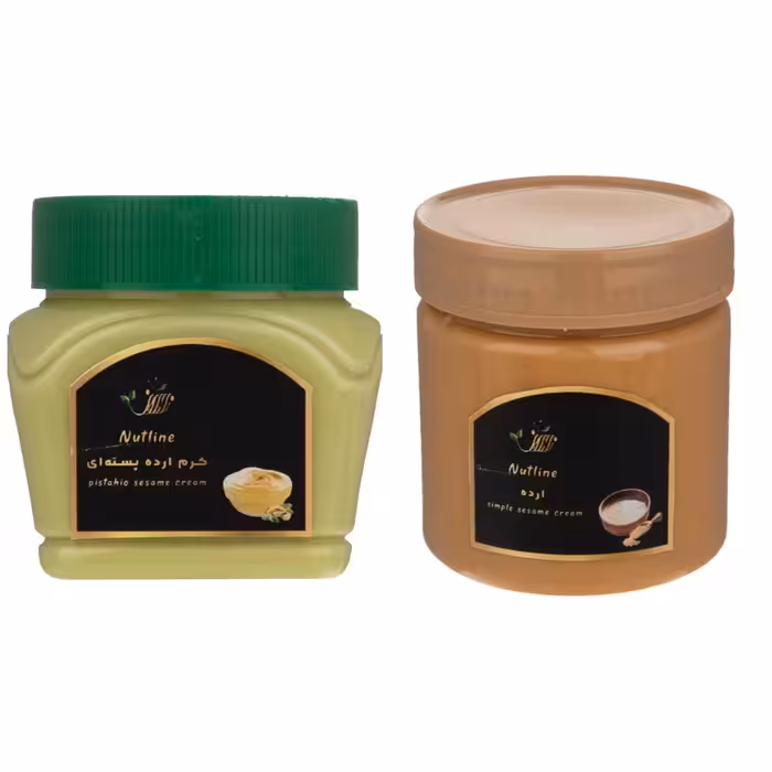 ارده دو اتیشه و کرم ارده پسته ای