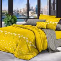  نیم ست خواب (ملحفه  کشدار و روبالشی دو نفره میکروپنبه )