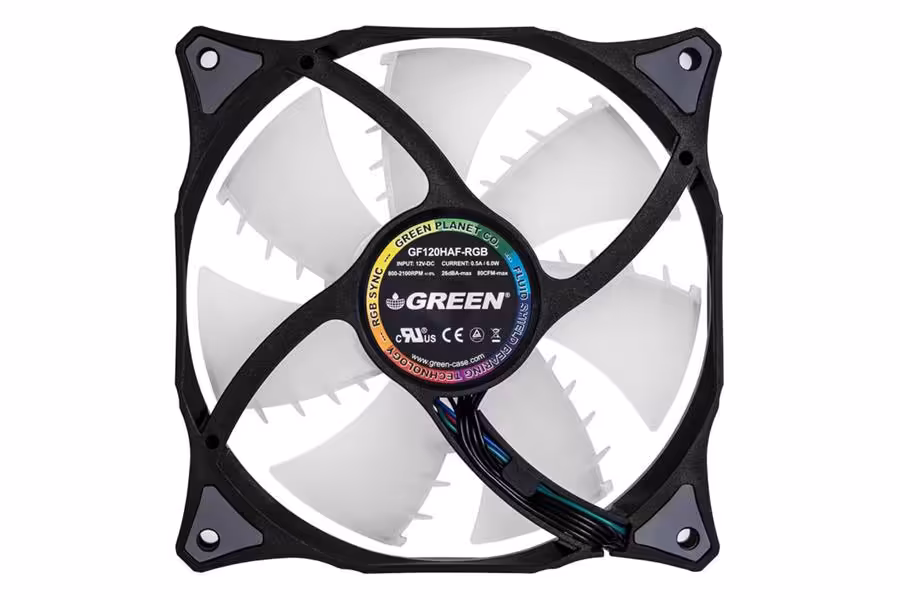 فن کیس گرین GF120-RGB