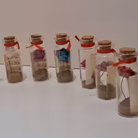 تربت کربلا بسته شیشه ای هدیه معنوی سوغات کربلا 