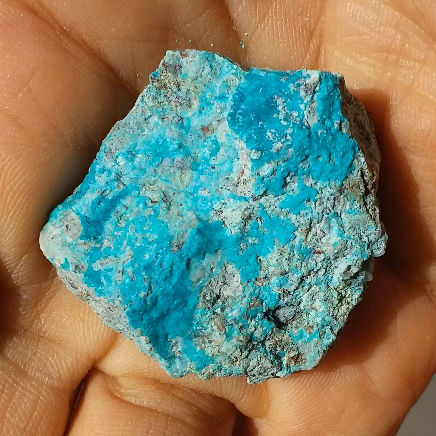 نمونه فوق کلکسیونی سنگ راف کریزوکولا  کله غازی (سبز آبی) خاص محشر بسیااااار زیبا کاملا طبیعی
کد 9621