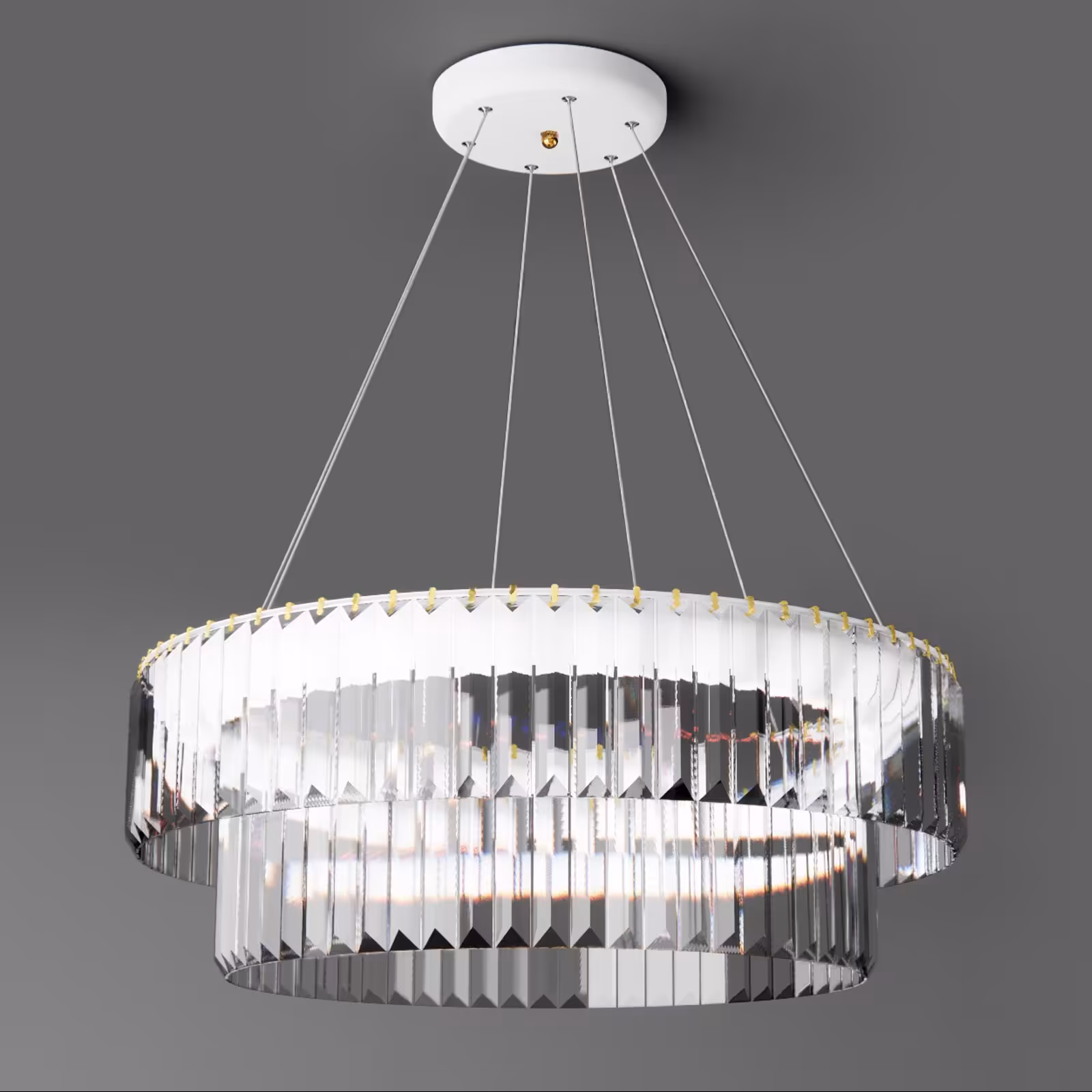 لوستر نورکیا - مدل تک حلقه  کاردی  - کد 1R-55K