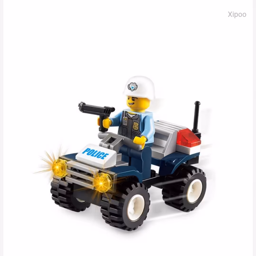 اسباب بازی لگو ساختنی پلیس حوادث سیپو

