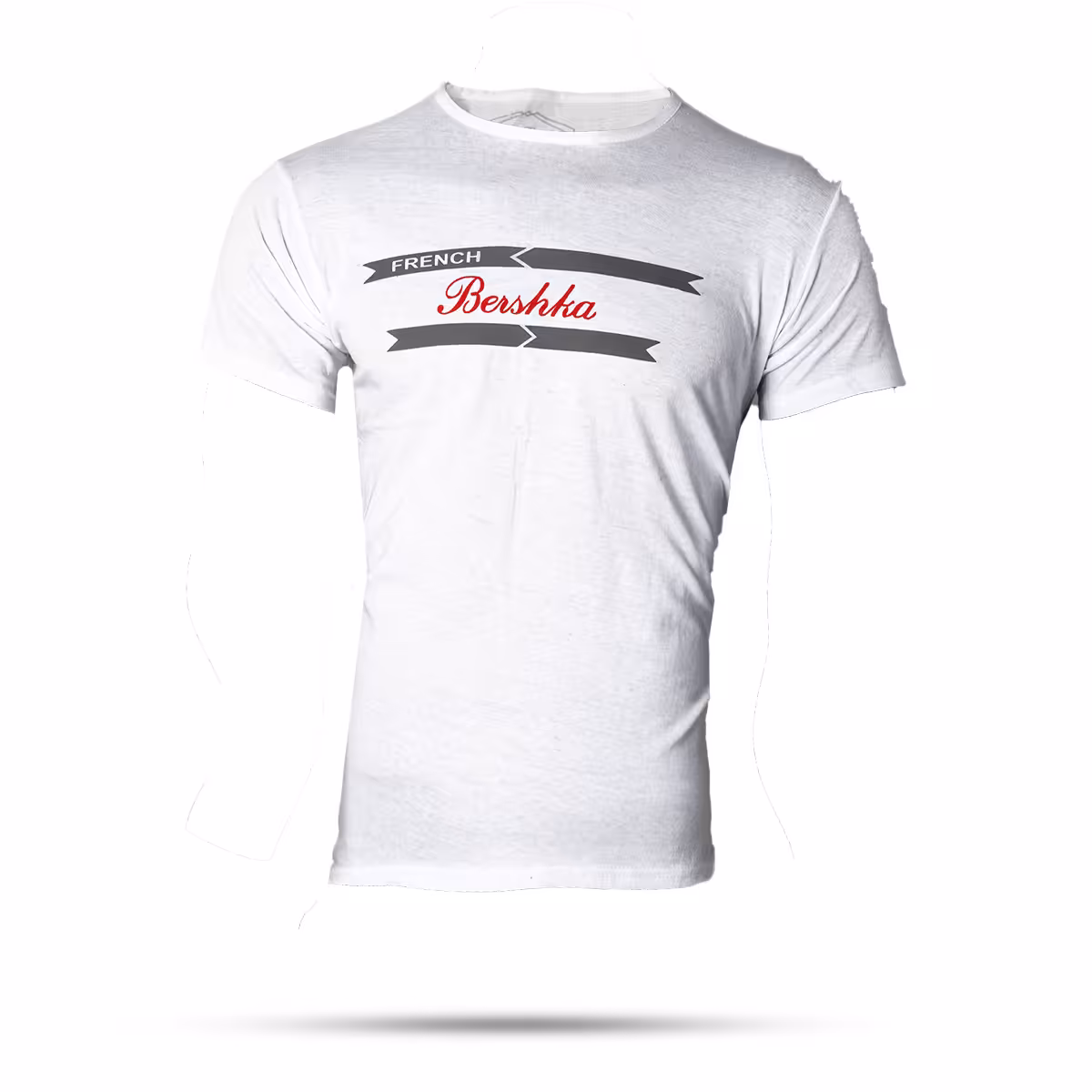 تیشرت مردانه سفید(T) مدل FRENCH