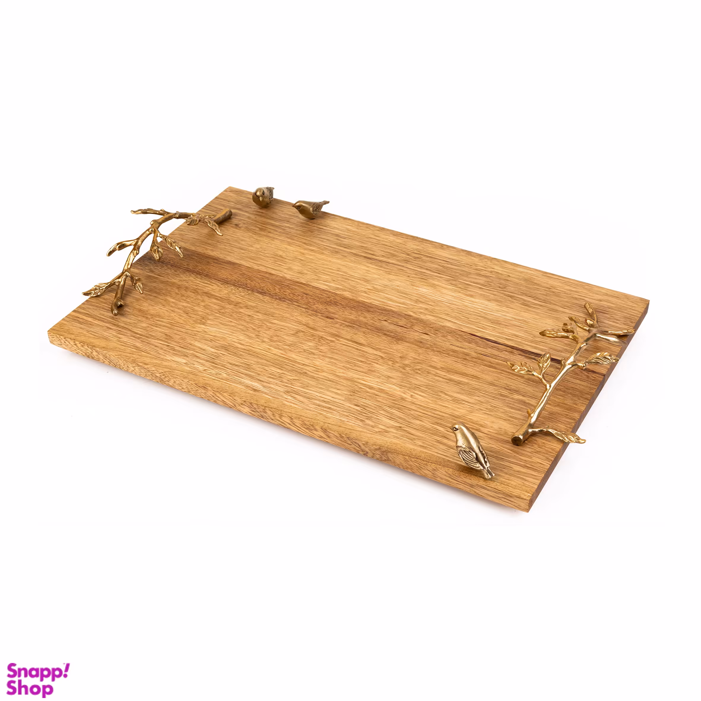 سینی مستطیل گلد کیش مدل گلدن برد کد GK829464