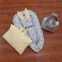 ست سیسمونی و سرویس خواب نوزاد 5 تکه 