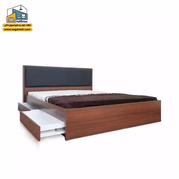 تخت خواب دونفره کد BDP16 - فروشگاه سه گامه