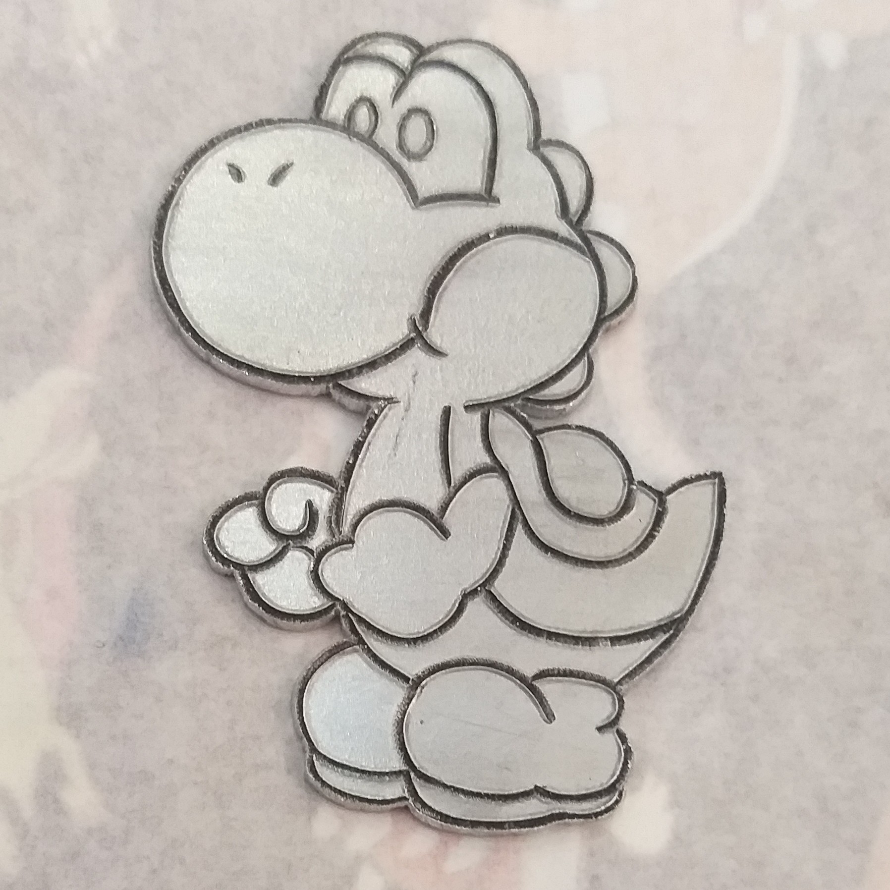 پلاک سوپر ماریو Super Mario ( نماد بازی قارچ خور ) 4 یوشی Yoshi آلومینیومی