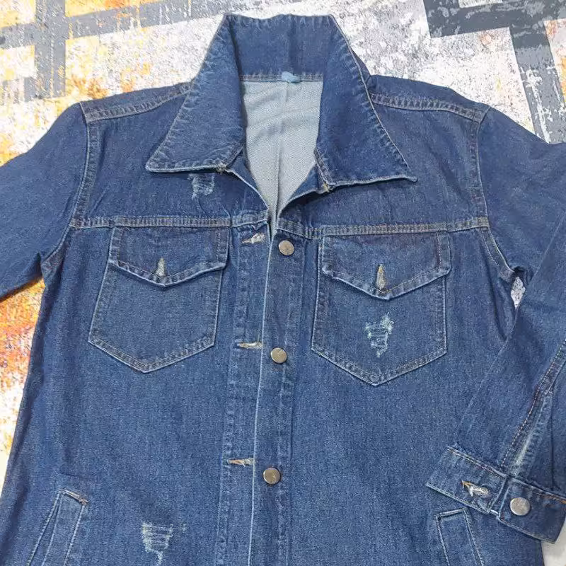 کت جین لی.  عیدانه  شیک و زیبا. تنخور عالی 