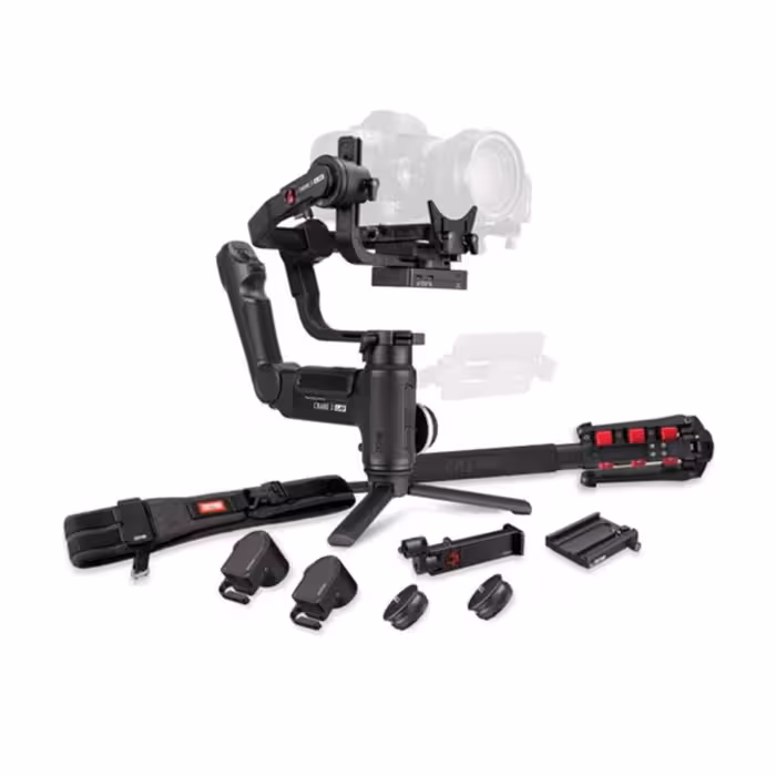کیت گیمبال ژیون کرین 3 با موتور فوکوس و زوم ZHIYUN-TECH CRANE 3 COMBO KIT