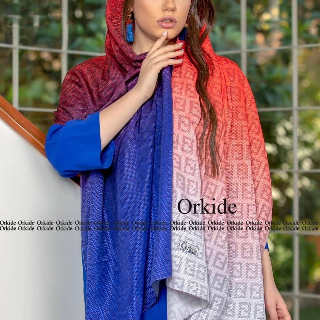 شال طیفی نخی، سایز 70*200