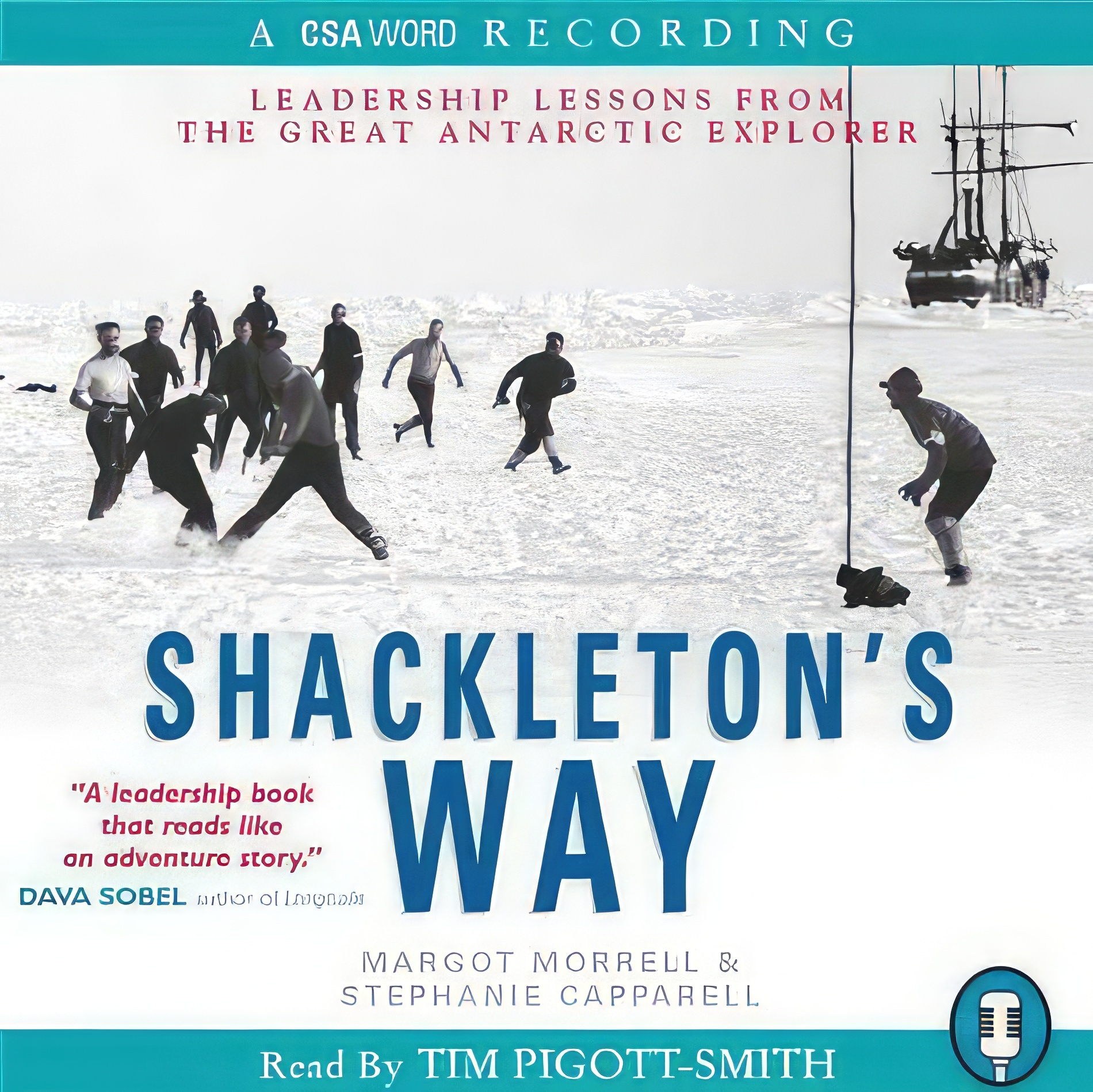 کتاب زبان اصلی Shackletons Way اثر Stephanie Capparell and Margot Morrell