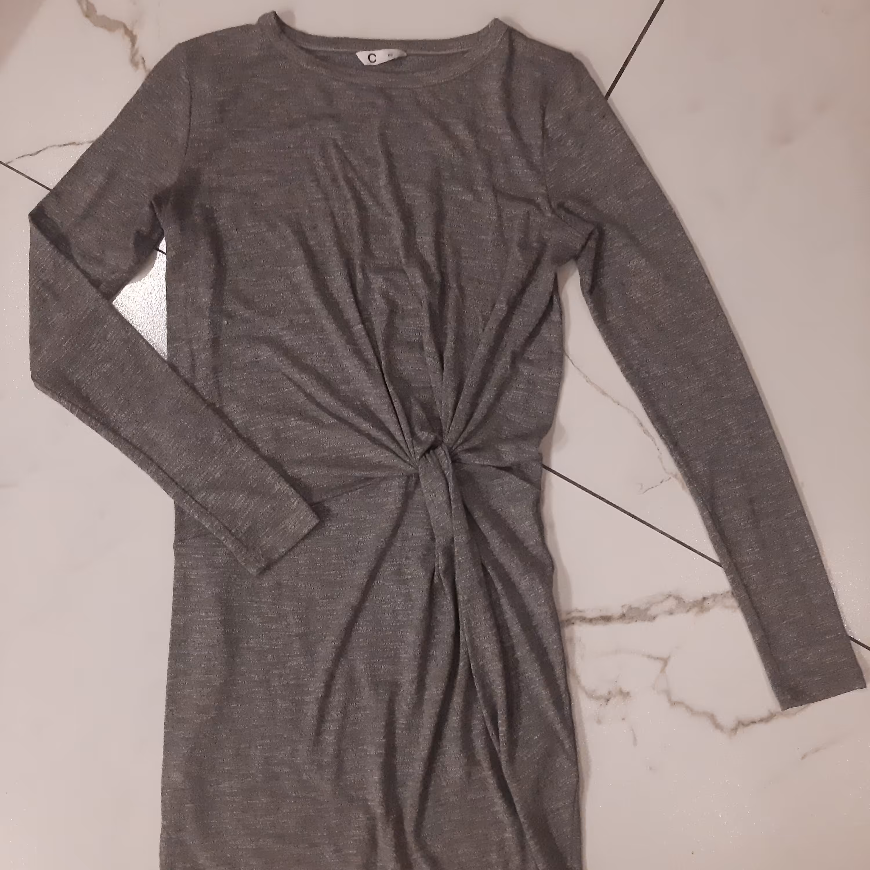  پیراهن اسپرت دخترانه، طوسی سایز مدیوم