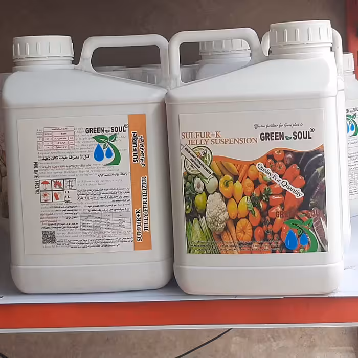 کود مایع گوگردی  غلیظ 5 لیتریGREEN SOUL