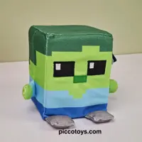 عروسک ماینکرافت زامبی مکعبی Minecraft zambi کد AF100262