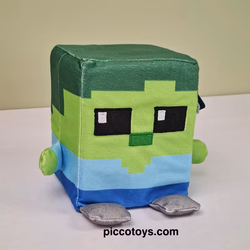 عروسک ماینکرافت زامبی مکعبی Minecraft zambi کد AF100262